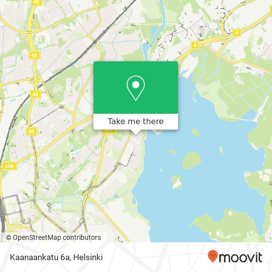 Kaanaankatu 6a map