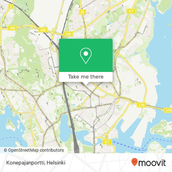 Konepajanportti map