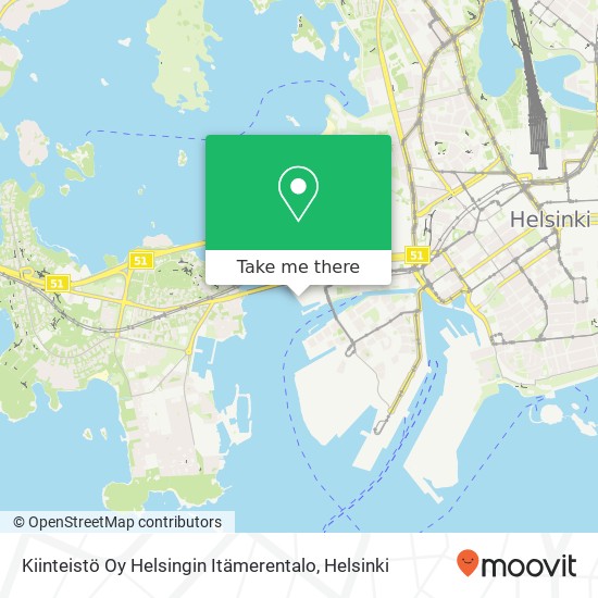 Kiinteistö Oy Helsingin Itämerentalo map