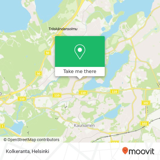 Kolkeranta map