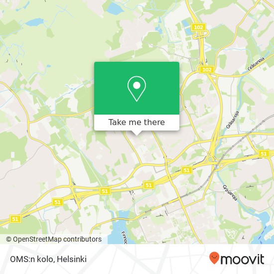 OMS:n kolo map