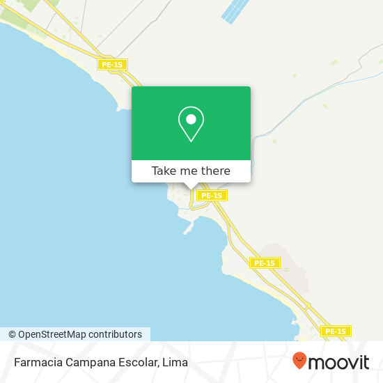 Farmacia Campana Escolar map