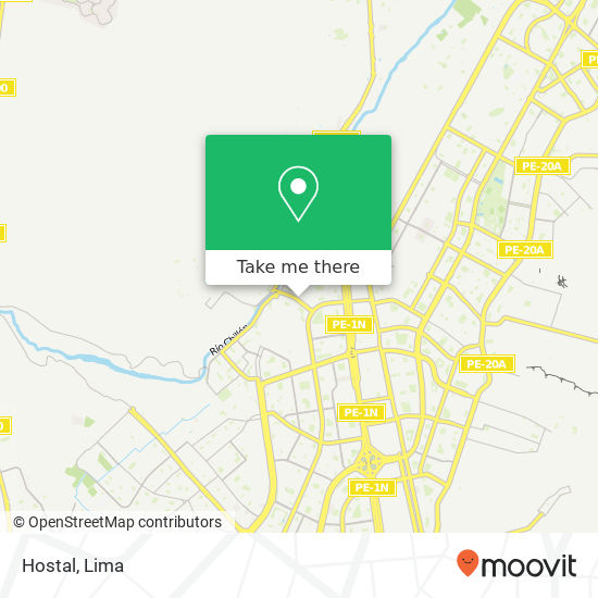 Hostal map