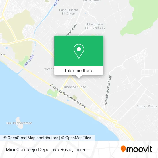 Mini Complejo Deportivo Rovic map