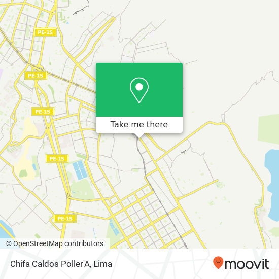 Chifa Caldos Poller'A map