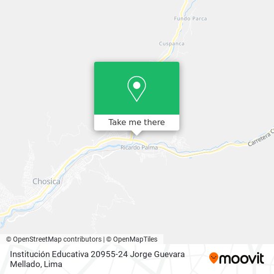 Institución Educativa 20955-24 Jorge Guevara Mellado map