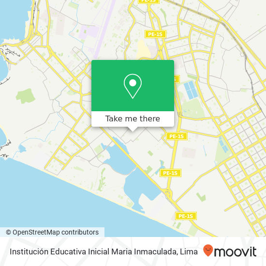 Institución Educativa Inicial Maria Inmaculada map