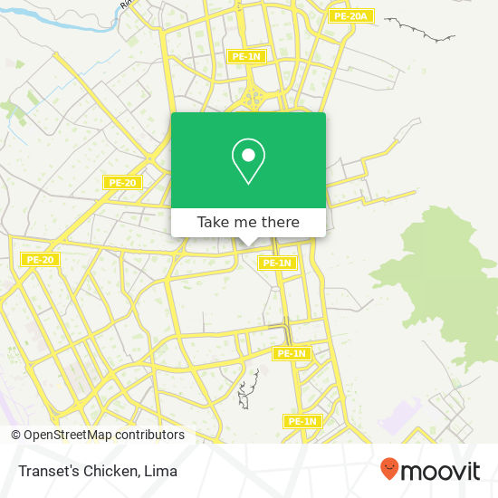 Transet's Chicken map