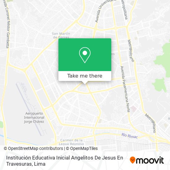 Institución Educativa Inicial Angelitos De Jesus En Travesuras map