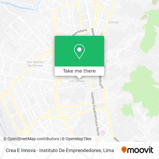 Crea E Innova - Instituto De Emprendedores map