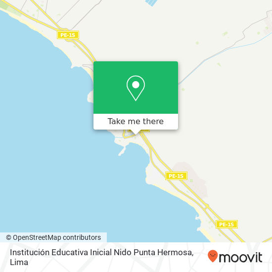 Institución Educativa Inicial Nido Punta Hermosa map