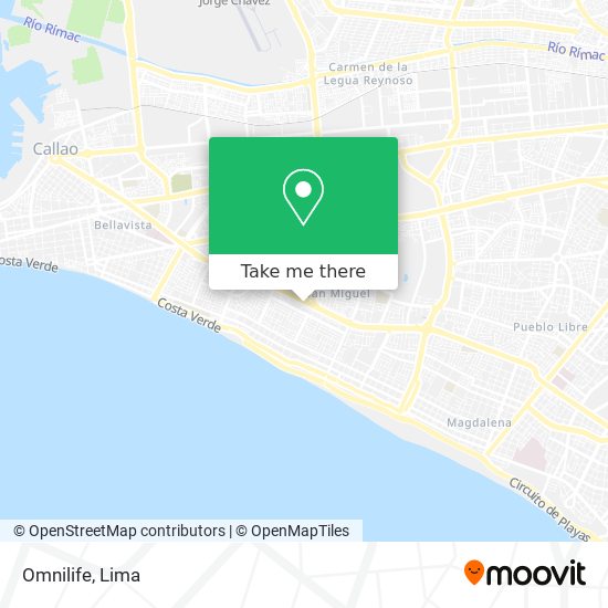 Omnilife map