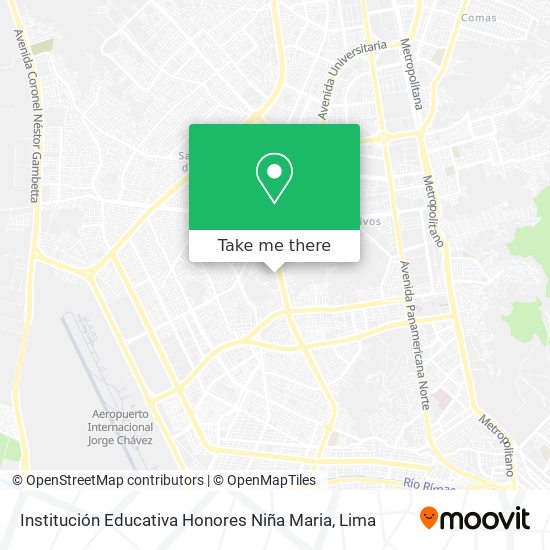 Institución Educativa Honores Niña Maria map