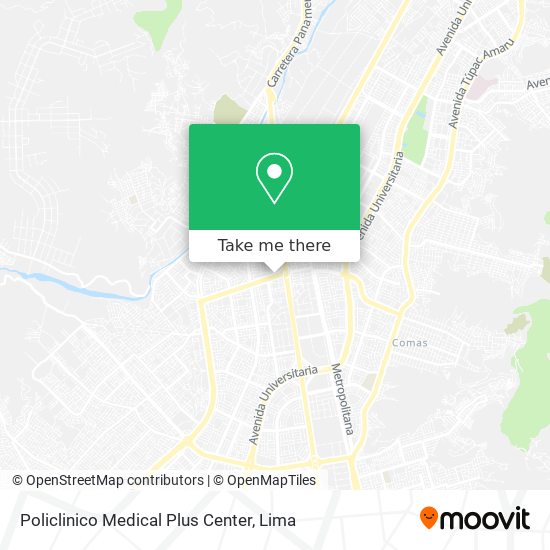 Policlinico Medical Plus Center map