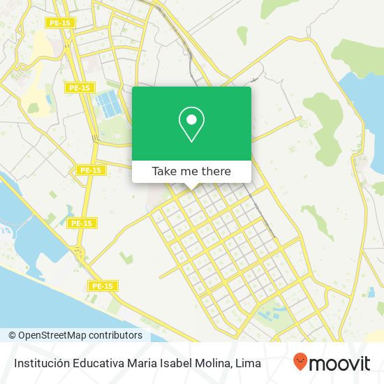 Institución Educativa Maria Isabel Molina map