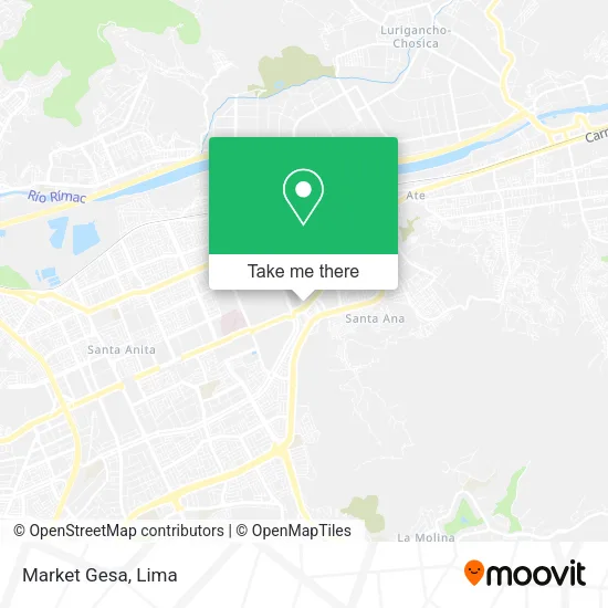 Mapa de Market Gesa