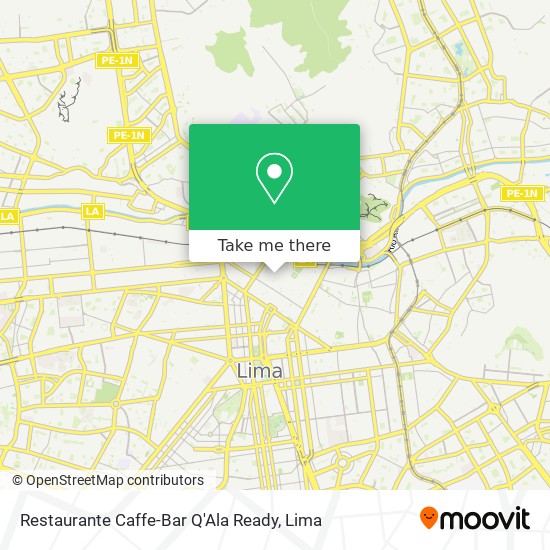 Restaurante Caffe-Bar Q'Ala Ready map