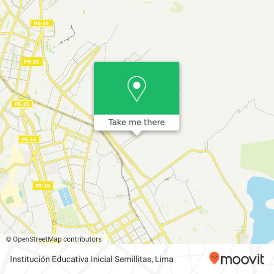 Institución Educativa Inicial Semillitas map