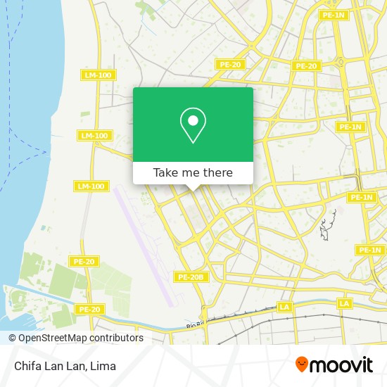 Chifa Lan Lan map