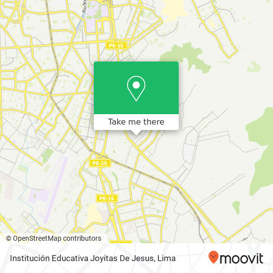 Institución Educativa Joyitas De Jesus map