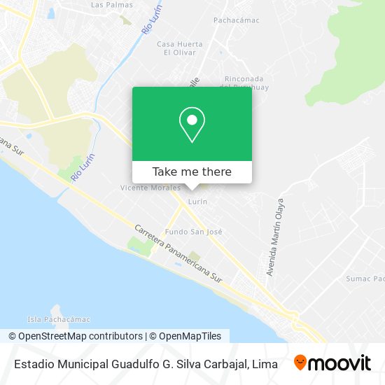 Estadio Municipal Guadulfo G. Silva Carbajal map