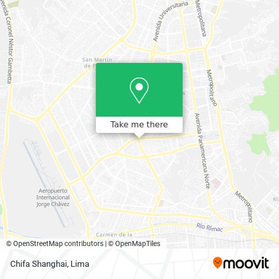 Chifa Shanghai map