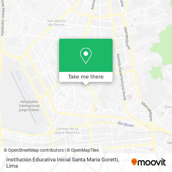 Institución Educativa Inicial Santa Maria Goretti map