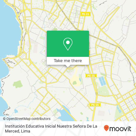 Institución Educativa Inicial Nuestra Señora De La Merced map