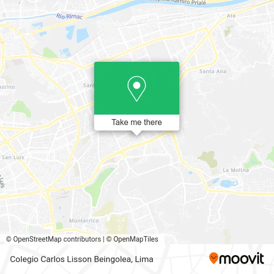 Colegio Carlos Lisson Beingolea map