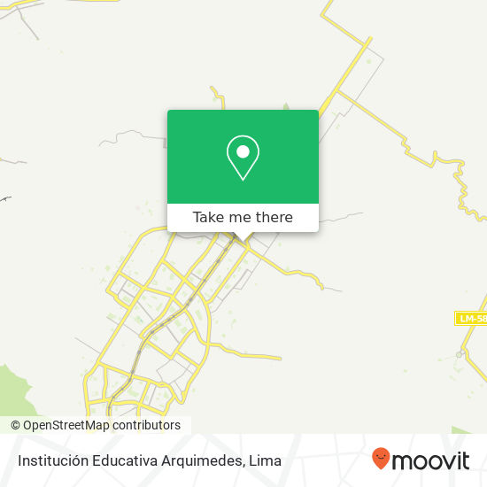 Institución Educativa Arquimedes map
