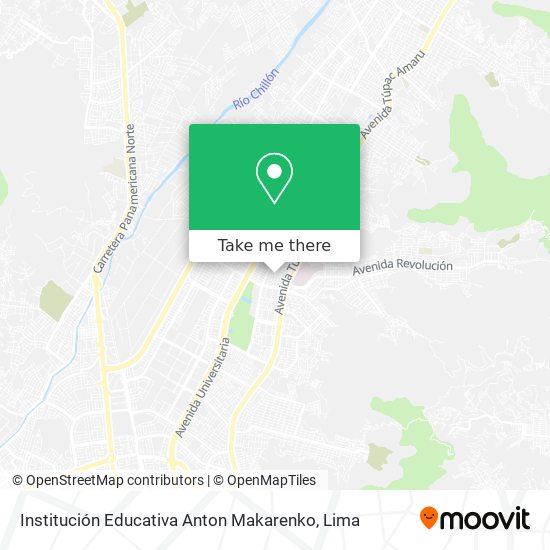 Institución Educativa Anton Makarenko map