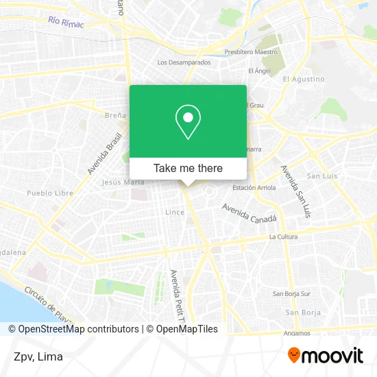 Mapa de Zpv