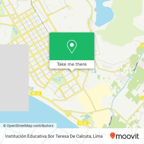 Institución Educativa Sor Teresa De Calcuta map