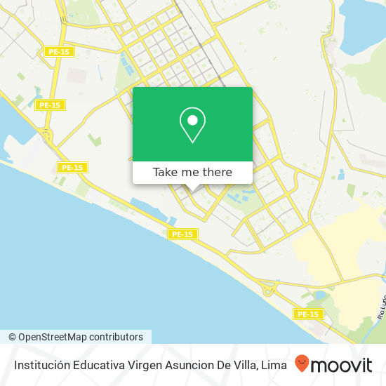 Institución Educativa Virgen Asuncion De Villa map