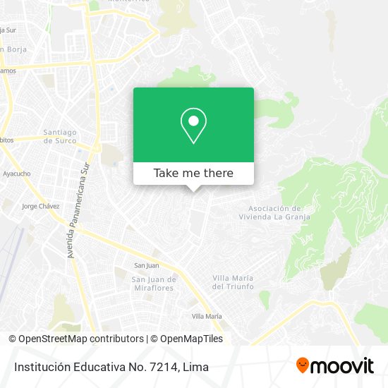 Institución Educativa No. 7214 map