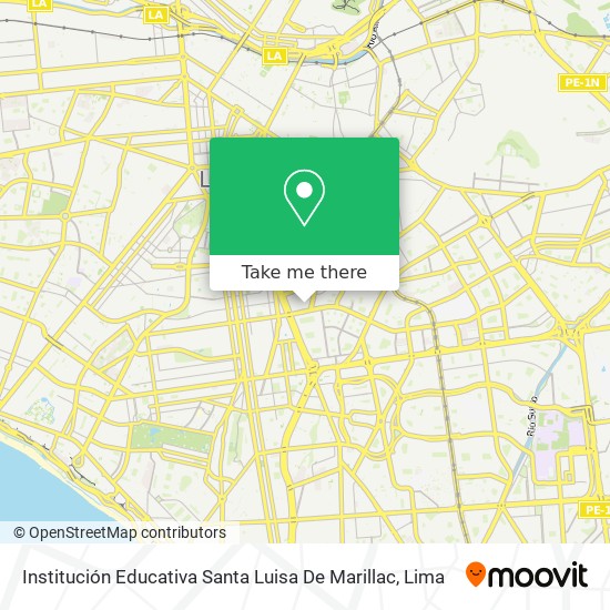 Institución Educativa Santa Luisa De Marillac map