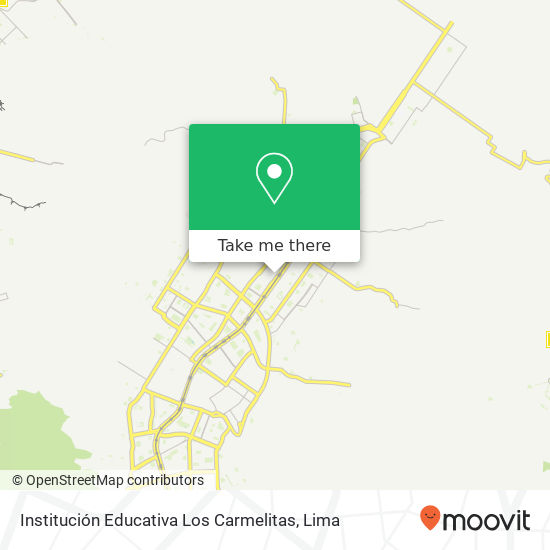 Institución Educativa Los Carmelitas map