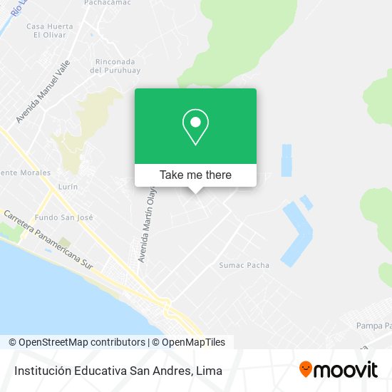 Mapa de Institución Educativa San Andres