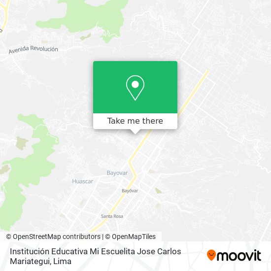 Institución Educativa Mi Escuelita Jose Carlos Mariategui map