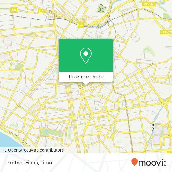 Protect Films map