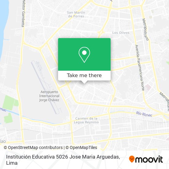 Institución Educativa 5026 Jose Maria Arguedas map