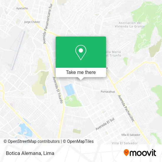 Botica Alemana map