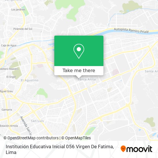 Institución Educativa Inicial 056 Virgen De Fatima map