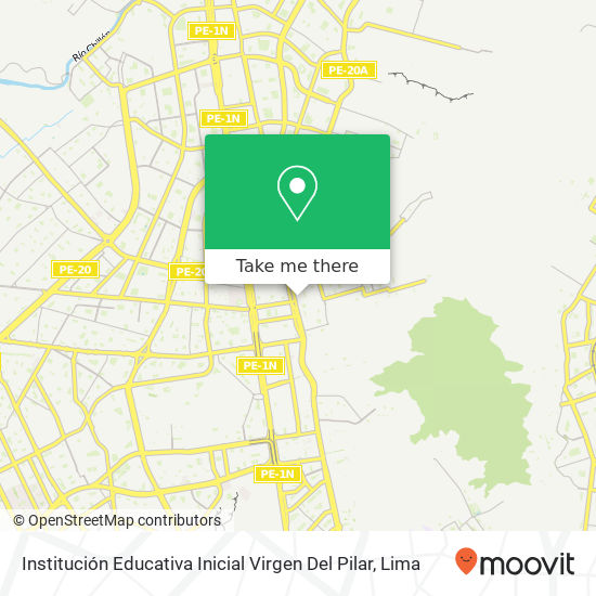 Institución Educativa Inicial Virgen Del Pilar map