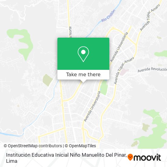 Institución Educativa Inicial Niño Manuelito Del Pinar map