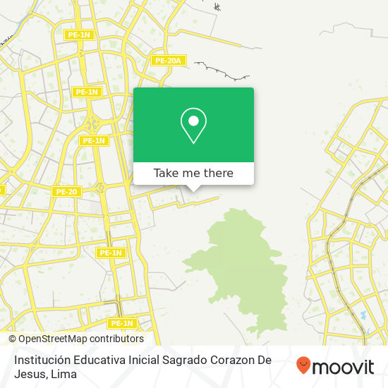 Institución Educativa Inicial Sagrado Corazon De Jesus map