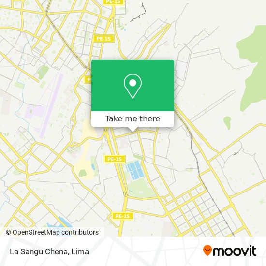 La Sangu Chena map