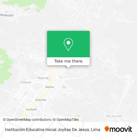 Institución Educativa Inicial Joyitas De Jesus map