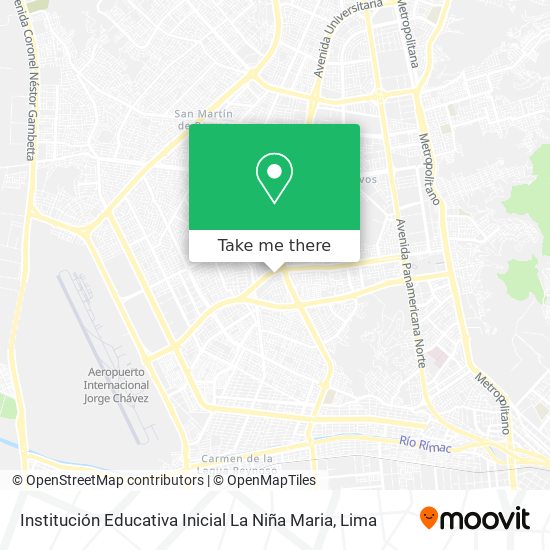 Institución Educativa Inicial La Niña Maria map