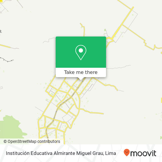 Institución Educativa Almirante Miguel Grau map